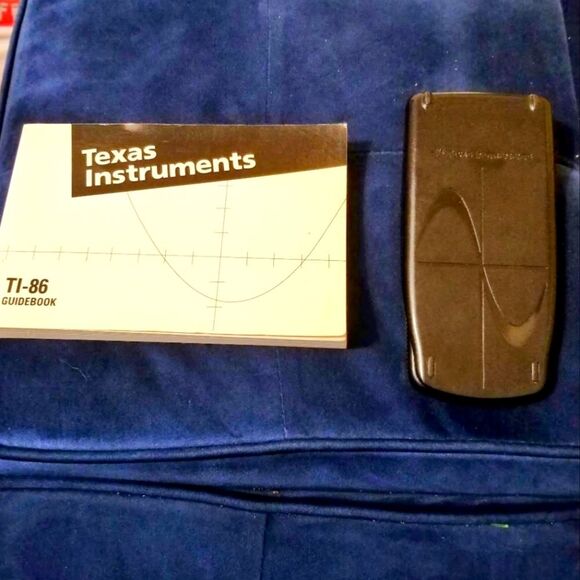 Texas Instruments TI 86 Black Graphing Calculator - Picture 1 of 8